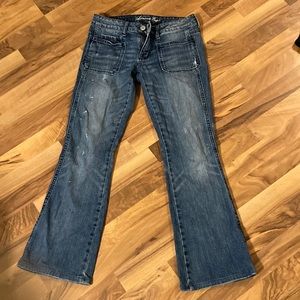 American Eagle Outfitters Regular Vintage Flare Painter Jeans